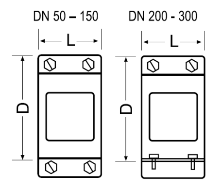 Хомут KRALE - DN 100 мм